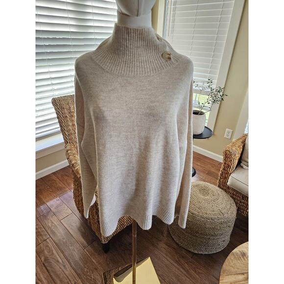 SUNCOO Sweaters - Garmentory Suncoo Pull Privat Wool Alpaca Blend Sweater Women's L Beige EUC